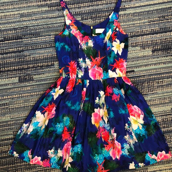 Amanda Uprichard Dresses & Skirts - Amanda Uprichard Silk Floral Dress